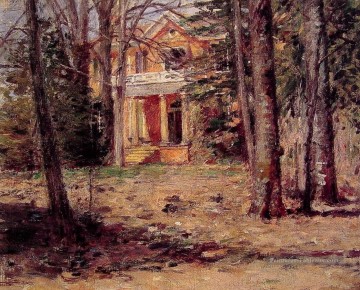 Maison à Virginia Théodore Robinson Peinture à l'huile